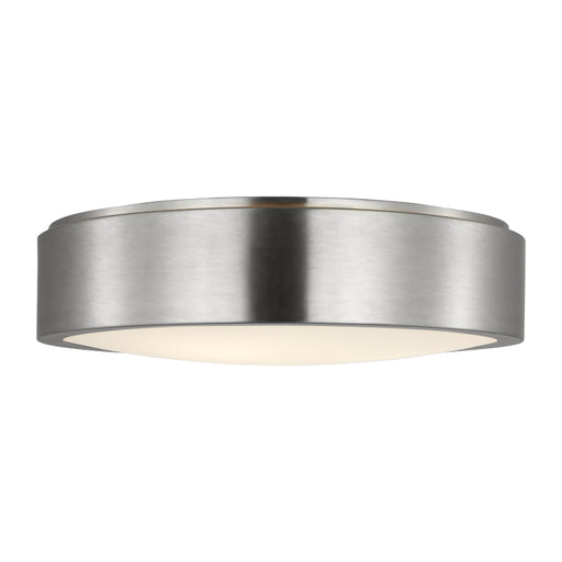Generation GLF1053 Albee 3-lt 18" Flush Mount - Brushed Nickel