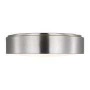 Generation GLF1053 Albee 3-lt 18" Flush Mount - Brushed Nickel