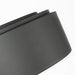 Generation GLF1053 Albee 3-lt 18" Flush Mount - Midnight Black