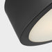 Generation GLF1053 Albee 3-lt 18" Flush Mount - Midnight Black