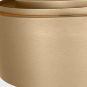 Generation GLF1053 Albee 3-lt 18" Flush Mount - Satin Brass