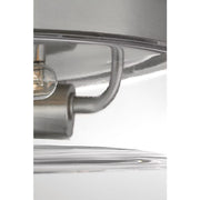 Generation GLF1722E Rhett 2-lt 12" LED Flush Mount - Brushed Nickel