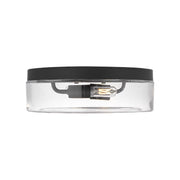Generation GLF1722 Rhett 2-lt 12" Flush Mount - Midnight Black