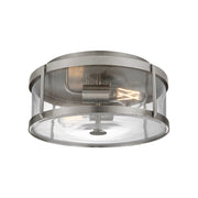 Generation GLF1732E Lumra 2-lt 13" LED Flush Mount - Brushed Nickel