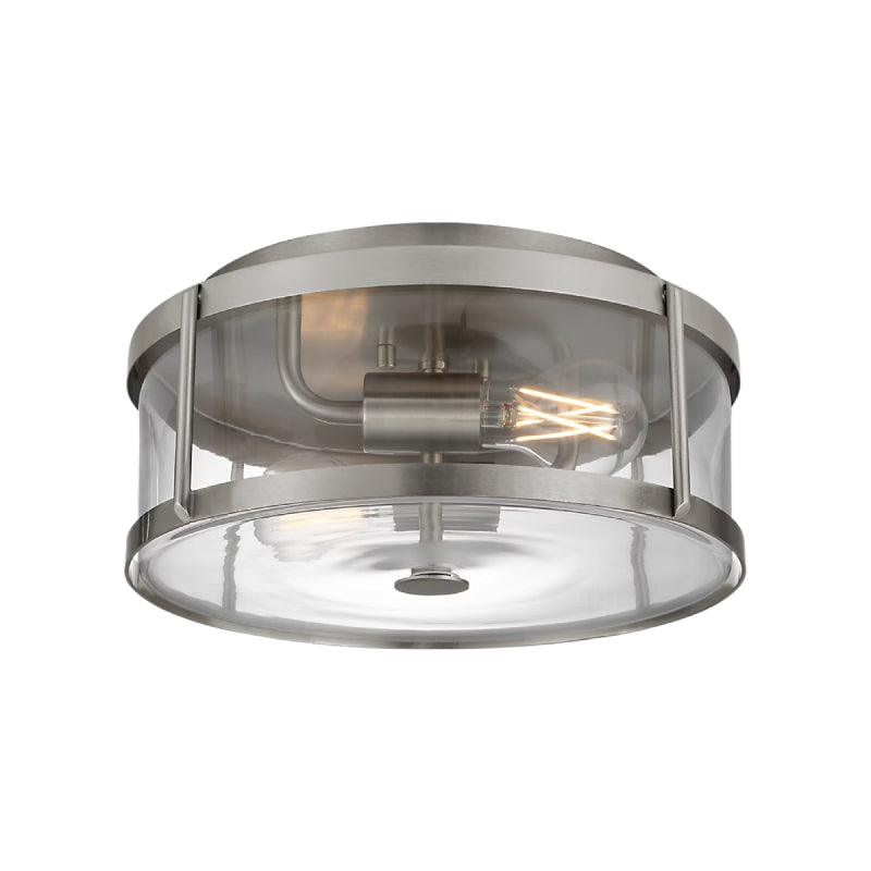 Generation GLF1732 Lumra 2-lt 13" Flush Mount - Brushed Nickel