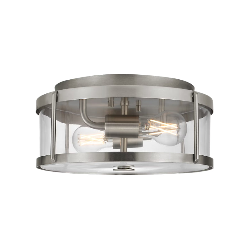 Generation GLF1732 Lumra 2-lt 13" Flush Mount - Brushed Nickel