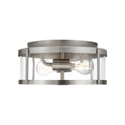 Generation GLF1732 Lumra 2-lt 13" Flush Mount - Brushed Nickel