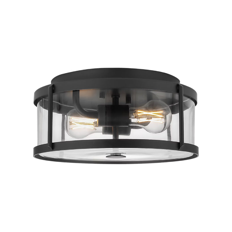 Generation GLF1732 Lumra 2-lt 13" Flush Mount - Midnight Black