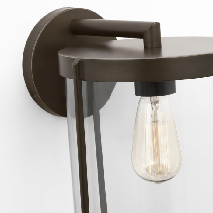 Generation GLO1121C Luning 1-lt 19" Tall Outdoor Extra Large Wall Lantern - Antique Bronze