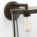 Generation GLO1121C Luning 1-lt 19" Tall Outdoor Extra Large Wall Lantern - Antique Bronze