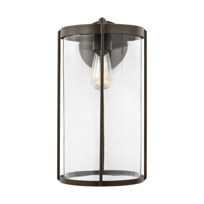 Generation GLO1121C Luning 1-lt 19" Tall Outdoor Extra Large Wall Lantern - Antique Bronze