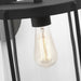 Generation GLO1121C Luning 1-lt 19" Tall Outdoor Extra Large Wall Lantern - Textured Black