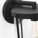 Generation GLO1121C Luning 1-lt 19" Tall Outdoor Extra Large Wall Lantern - Textured Black