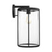Generation GLO1121C Luning 1-lt 19" Tall Outdoor Extra Large Wall Lantern - Textured Black