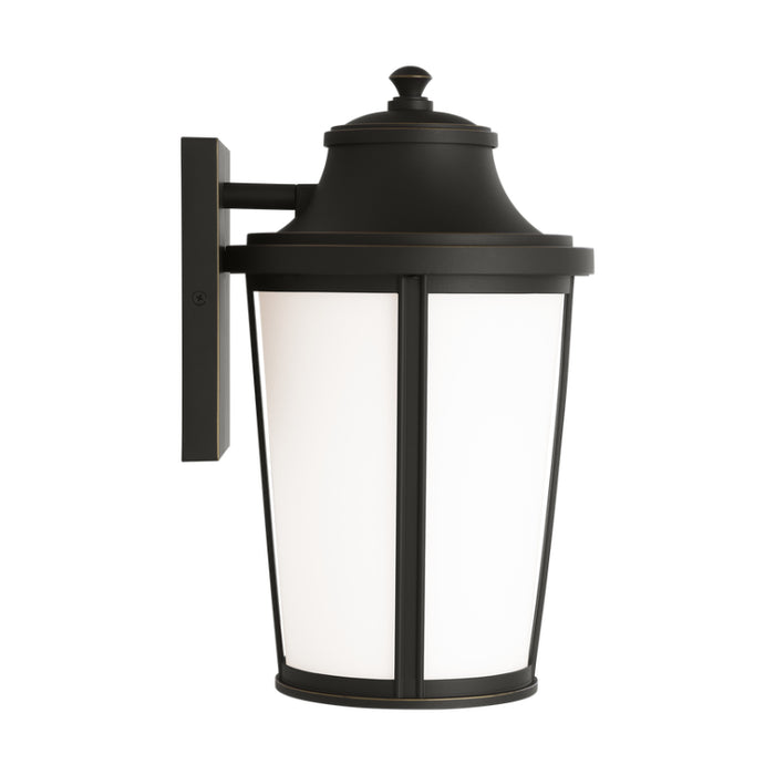 Generation GLO1151 Portola 1-lt 14" Tall Outdoor Medium Wall Lantern - Antique Bronze