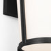 Generation GLO1151 Portola 1-lt 14" Tall Outdoor Medium Wall Lantern - Textured Black