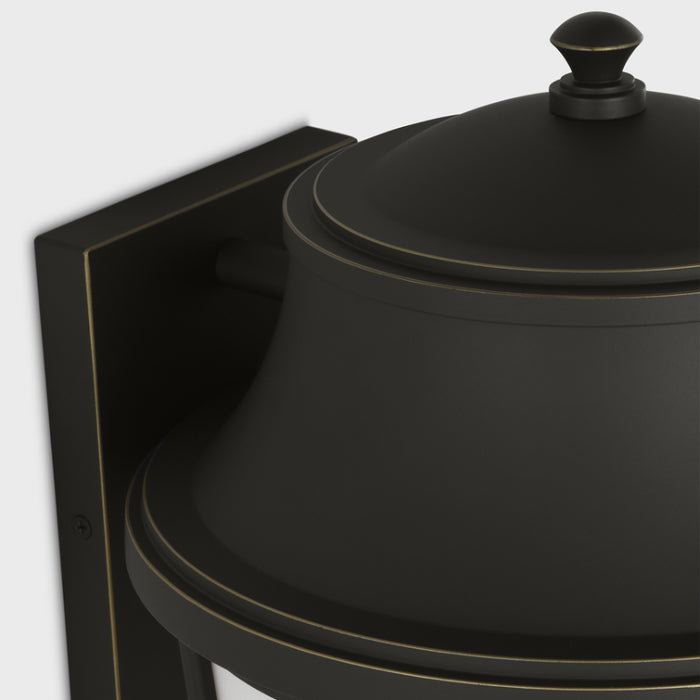 Generation GLO1161 Portola 1-lt 18" Tall Outdoor Large Wall Lantern - Antique Bronze