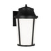 Generation GLO1161 Portola 1-lt 18" Tall Outdoor Large Wall Lantern - Textured Black
