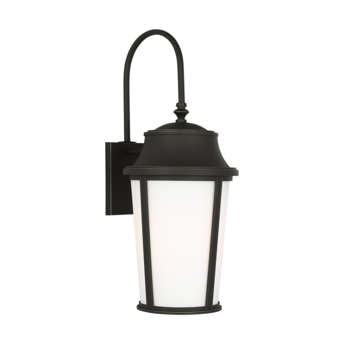 Generation GLO1171 Portola 1-lt 26" Tall Outdoor Large Arm Wall Lantern - Antique Bronze