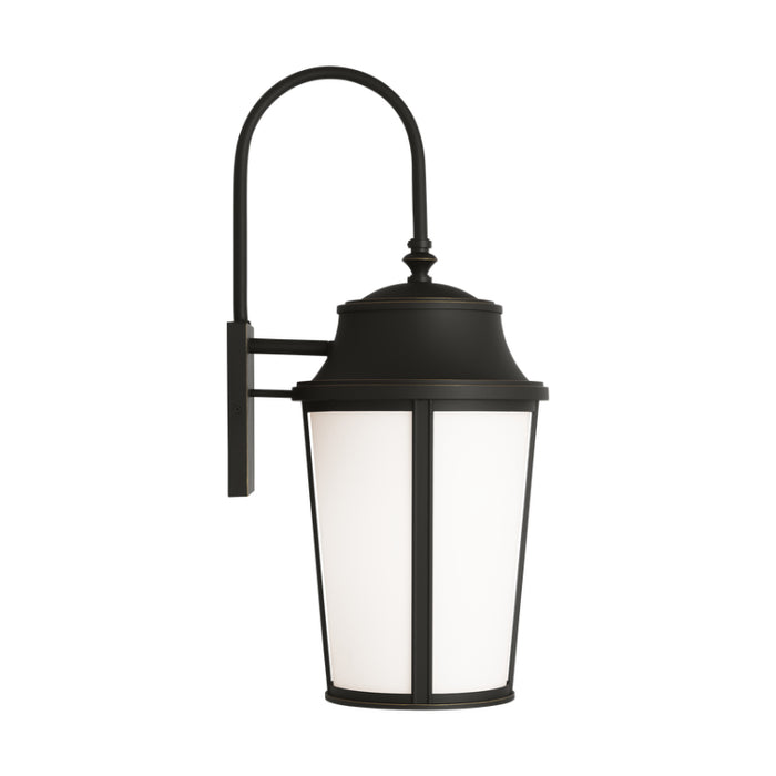 Generation GLO1171 Portola 1-lt 26" Tall Outdoor Large Arm Wall Lantern - Antique Bronze