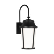 Generation GLO1171 Portola 1-lt 26" Tall Outdoor Large Arm Wall Lantern - Textured Black