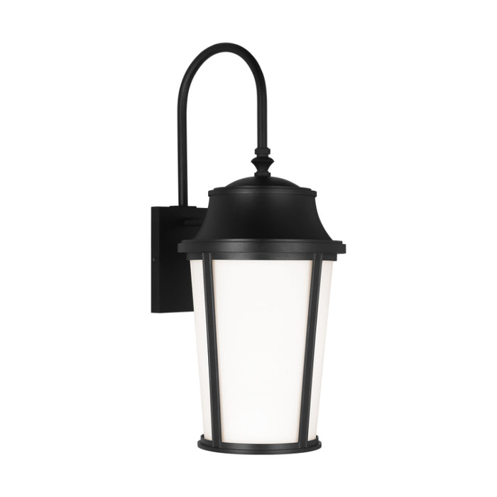 Generation GLO1171 Portola 1-lt 26" Tall Outdoor Large Arm Wall Lantern - Textured Black