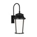 Generation GLO1171 Portola 1-lt 26" Tall Outdoor Large Arm Wall Lantern - Textured Black