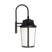 Generation GLO1171 Portola 1-lt 26" Tall Outdoor Large Arm Wall Lantern - Textured Black