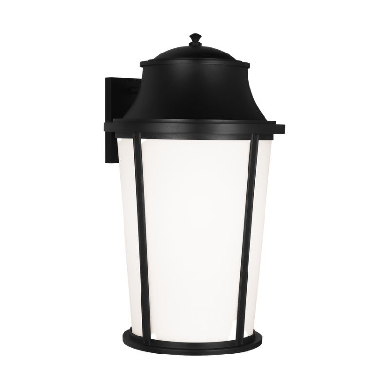Generation GLO1181 Portola 1-lt 24" Tall Outdoor Large Wall Lantern - Textured Black