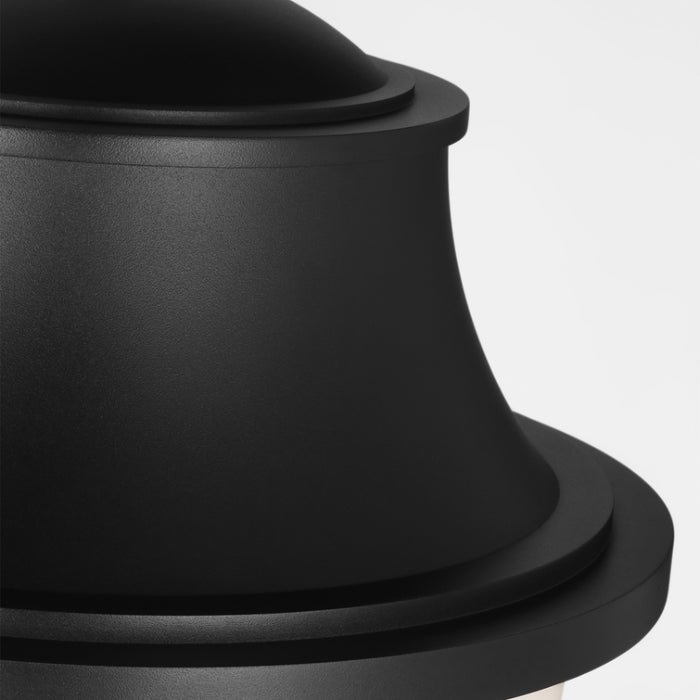 Generation GLO1181 Portola 1-lt 24" Tall Outdoor Large Wall Lantern - Textured Black