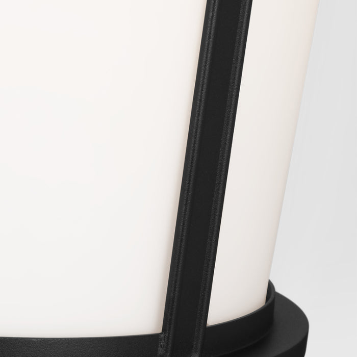 Generation GLO1181 Portola 1-lt 24" Tall Outdoor Large Wall Lantern - Textured Black