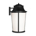 Generation GLO1181 Portola 1-lt 24" Tall Outdoor Large Wall Lantern - Textured Black