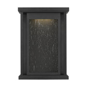 Generation GLO1321 Faywood 1-lt 11" Tall LED Outdoor Small Wall Lantern - Textured Black