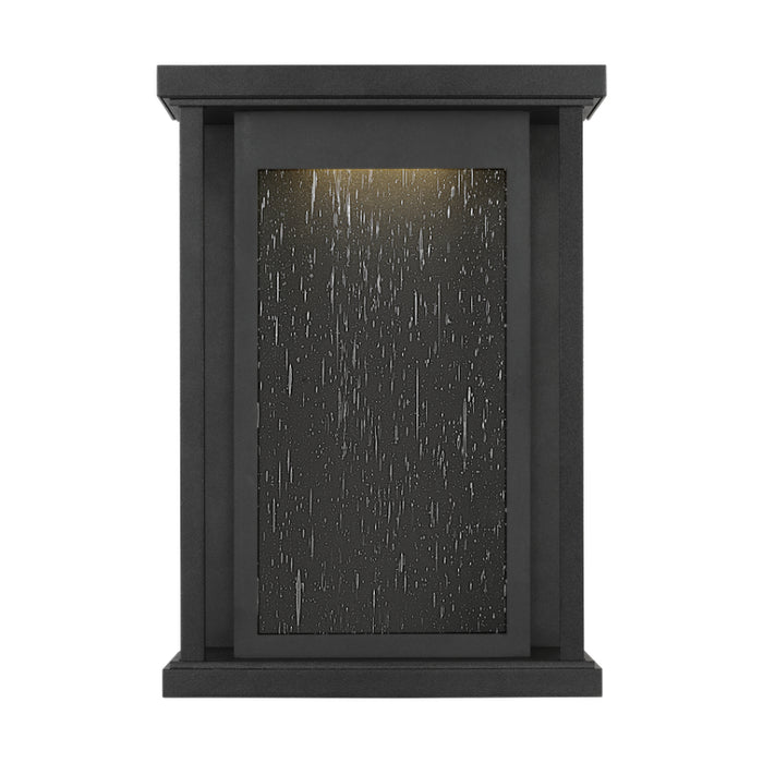 Generation GLO1321 Faywood 1-lt 11" Tall LED Outdoor Small Wall Lantern - Textured Black