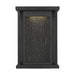Generation GLO1321 Faywood 1-lt 11" Tall LED Outdoor Small Wall Lantern - Textured Black
