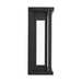 Generation GLO1321 Faywood 1-lt 11" Tall LED Outdoor Small Wall Lantern - Textured Black