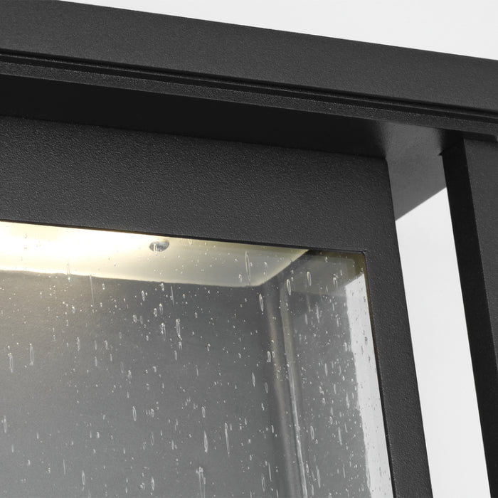 Generation GLO1331 Faywood 1-lt 16" Tall LED Outdoor Medium Wall Lantern - Textured Black