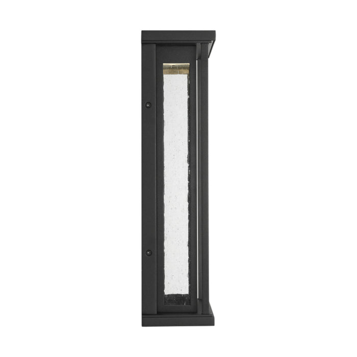Generation GLO1331 Faywood 1-lt 16" Tall LED Outdoor Medium Wall Lantern - Textured Black