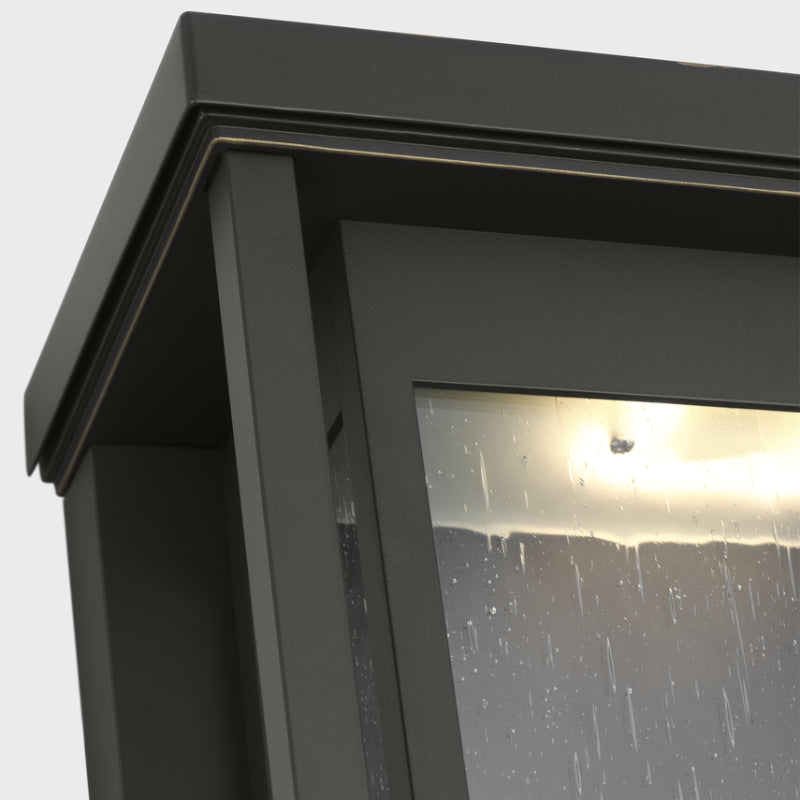 Generation GLO1341 Faywood 1-lt 20" Tall LED Outdoor Large Wall Lantern - Antique Bronze