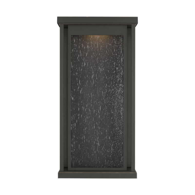 Generation GLO1341 Faywood 1-lt 20" Tall LED Outdoor Large Wall Lantern - Antique Bronze