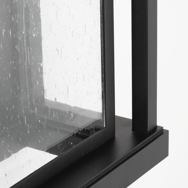 Generation GLO1341 Faywood 1-lt 20" Tall LED Outdoor Large Wall Lantern - Textured Black