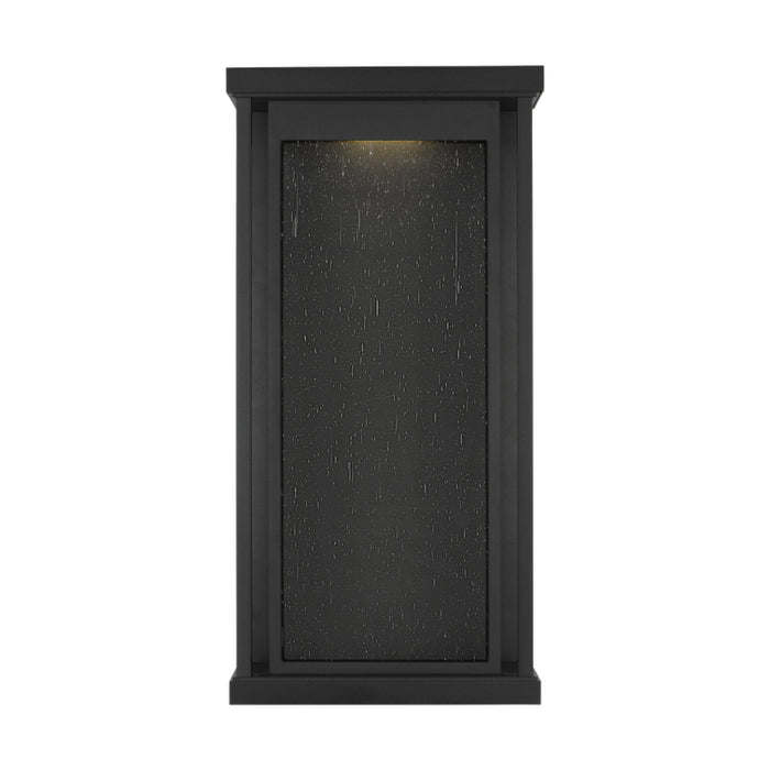 Generation GLO1341 Faywood 1-lt 20" Tall LED Outdoor Large Wall Lantern - Textured Black