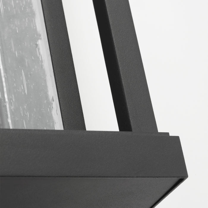 Generation GLO1351 Faywood 1-lt 26" Tall LED Outdoor Extra Large Wall Lantern - Textured Black