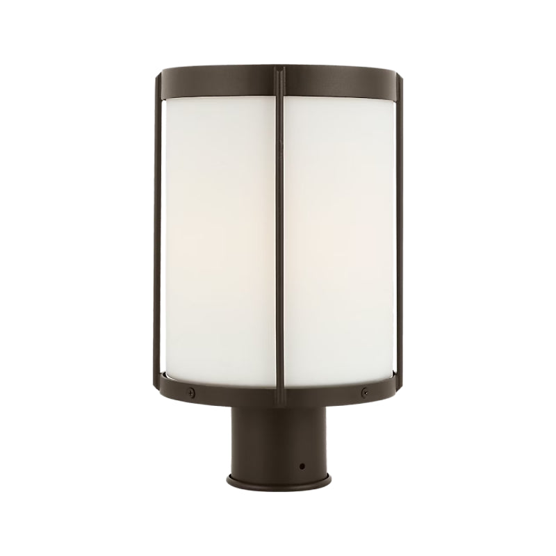 Generation GLO1741 Luning 1-lt 13" Tall Outdoor Post Lantern - Antique Bronze