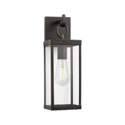 Generation GLO1761 Rox 1-lt 15" Tall Outdoor Wall Lantern - Antique Bronze