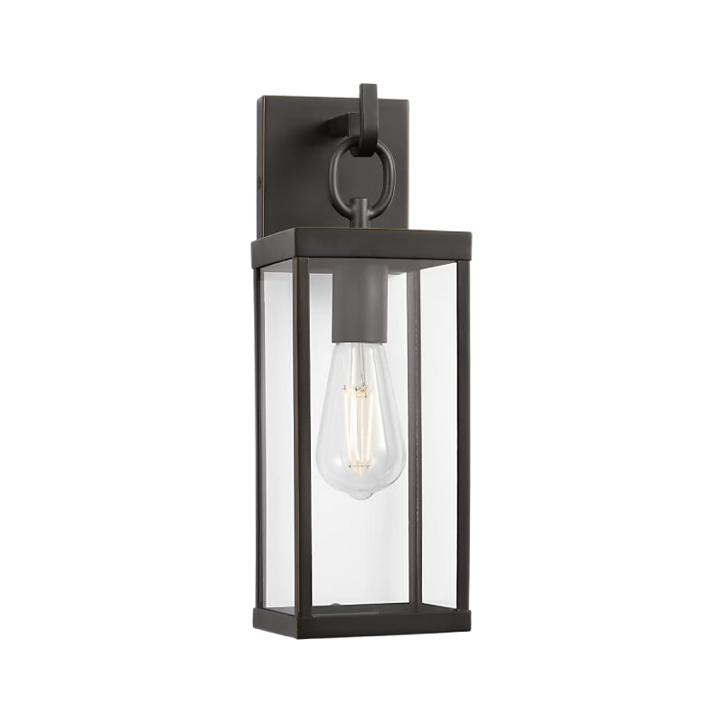 Generation GLO1761 Rox 1-lt 15" Tall Outdoor Wall Lantern - Antique Bronze
