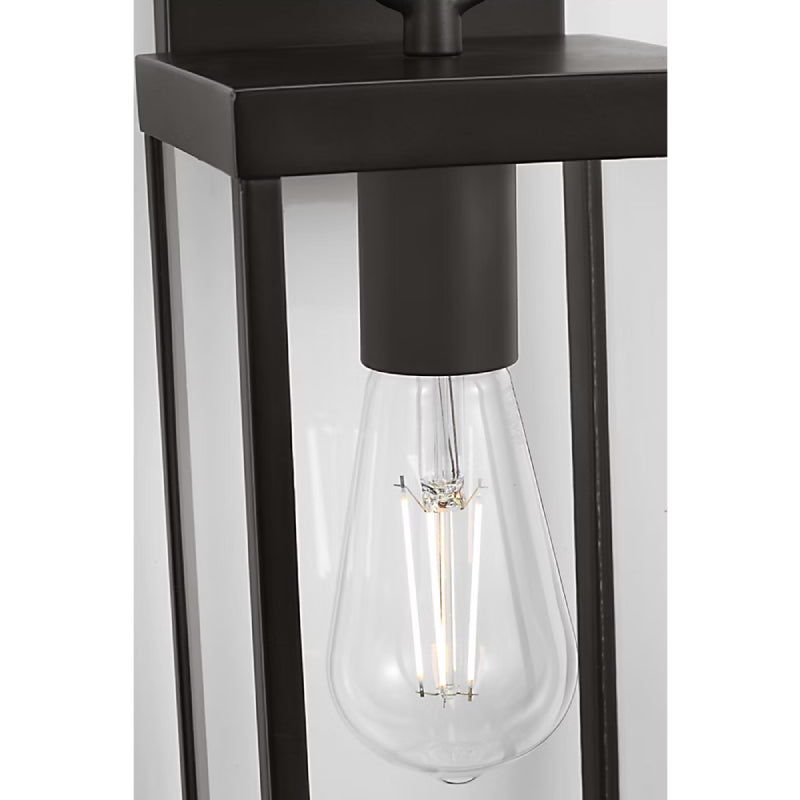 Generation GLO1761 Rox 1-lt 15" Tall Outdoor Wall Lantern - Antique Bronze