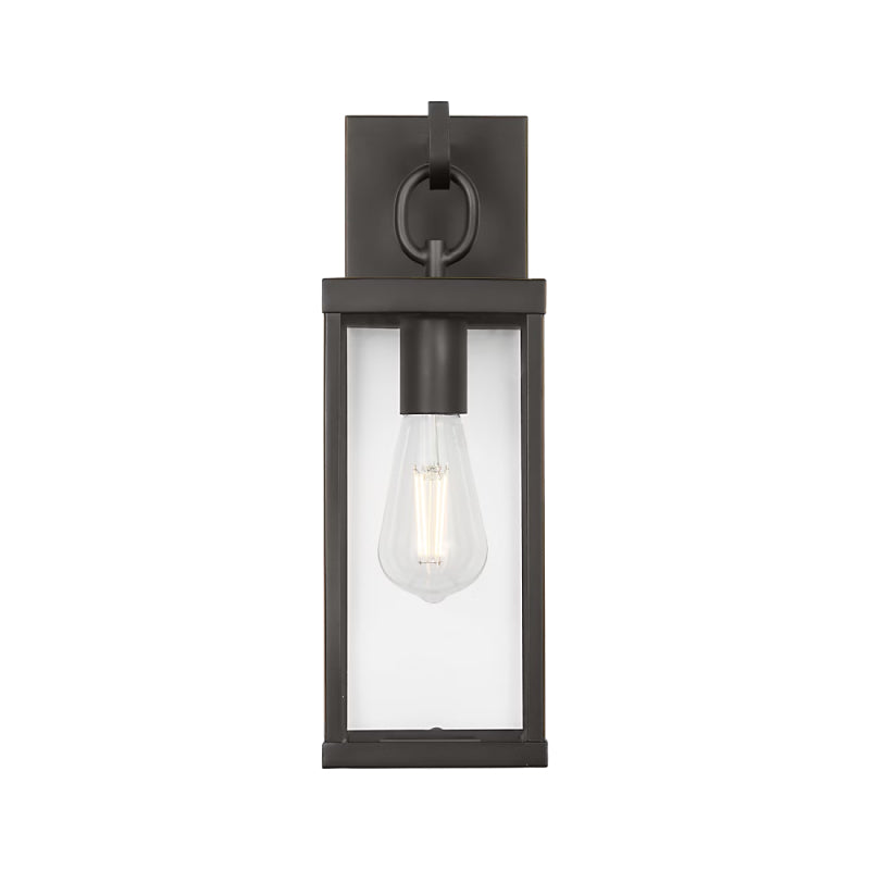 Generation GLO1761 Rox 1-lt 15" Tall Outdoor Wall Lantern - Antique Bronze