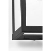 Generation GLO1761 Rox 1-lt 15" Tall Outdoor Wall Lantern - Textured Black