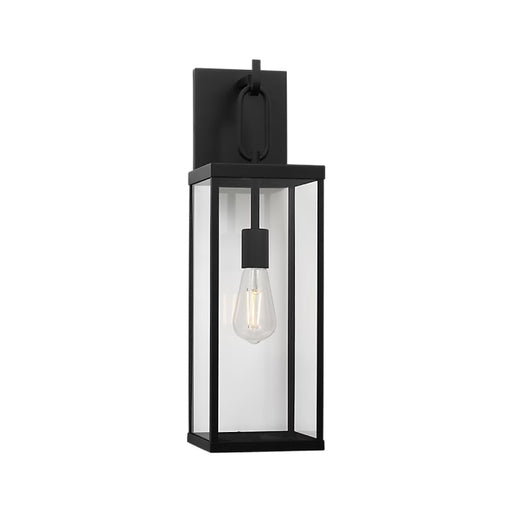 Generation GLO1771 Rox 1-lt 22" Tall Outdoor Wall Lantern - Textured Black